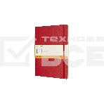 Блокнот Moleskine CLASSIC SOFT QP621F2 XLarge 190х250мм, 192 страниц, линейка, мягкая обложка, красный, фото 1