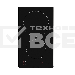 Индукционная варочная панель Brandt BPI1621UB, домино, 2 варочных зоны, 10 уровней мощности, индикация остаточного тепла, таймер, Ultraboost, черный, фото 1