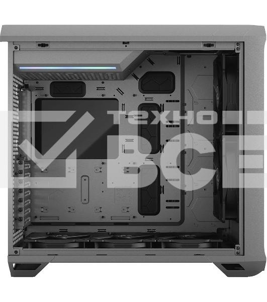 Компьютерный корпус Fractal Design Torrent Gray TG Light Tint/E-ATX, TG, 2x3.5, 4x2.5, 7xPCI, 1xUSB-C, 2xUSB 3.0/2x180мм, 3x140мм fans inc./FD-C-TOR1A-02