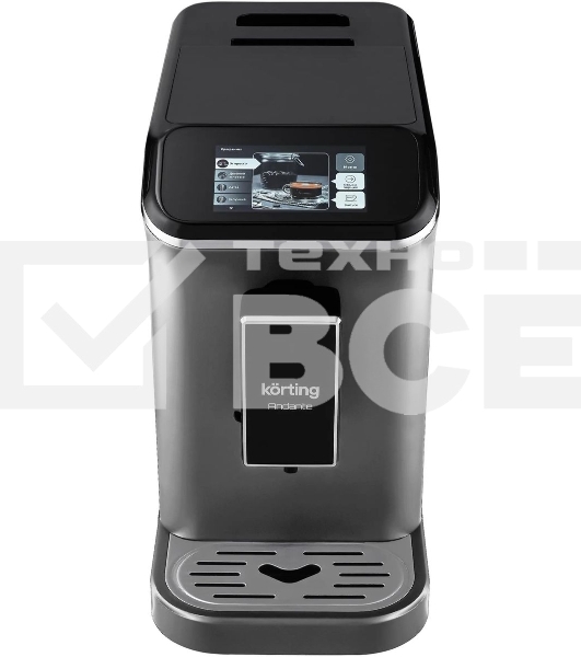 Кофемашина Korting KACM 2003 Andante, серебристый