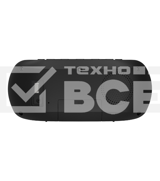 Радиочасы Soundmax SM-1562U (черный с зеленым)