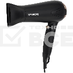 Фен Hyundai H-HDI0755 черный матовый, 2000 Вт, ионизация, фото13