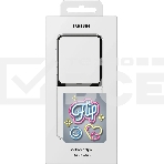 Чехол (клип-кейс) Samsung для Samsung Galaxy Z Flip6 Flipsuit Case Flip 6 (F741) прозрачный/прозрачный (EF-ZF741CTEGRU), фото6