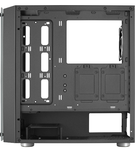 Компьютерный корпус Aerocool / Formula Skribble черный без БП ATX 2x120mm 2xUSB3.0 audio bott PSU