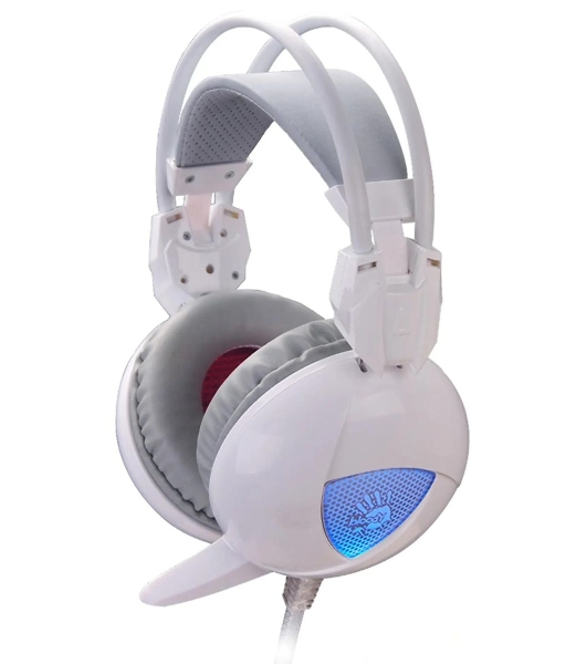 Гарнитура Bloody G310 белый, проводная, 3.5 мм, подсветка