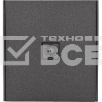 Розетка телевизионная Kranz STRONG TV с/у графит, фото 1