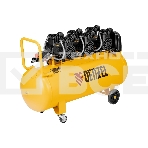 Компрессор безмасл. малошумн. DLP-4500/150, 4,5 кВт, 3х1,5 кВт,150 л, 2850 об/мин,750 л/мин Denzel, фото16