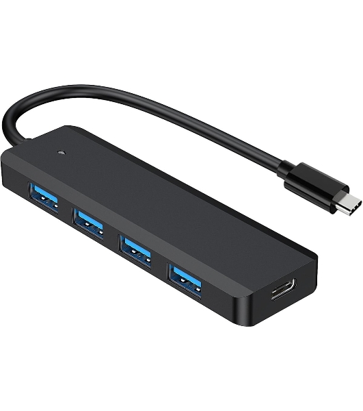 USB-концентратор Gembird UHB-C424, USB Type-C, USB 4 порта, USB Type-C