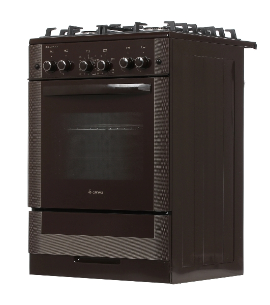 Плита газовая Gefest 6500-02 0045 коричневый, конфорок 4 шт, духовка 52 л, 60 см x 85 см x 60 см