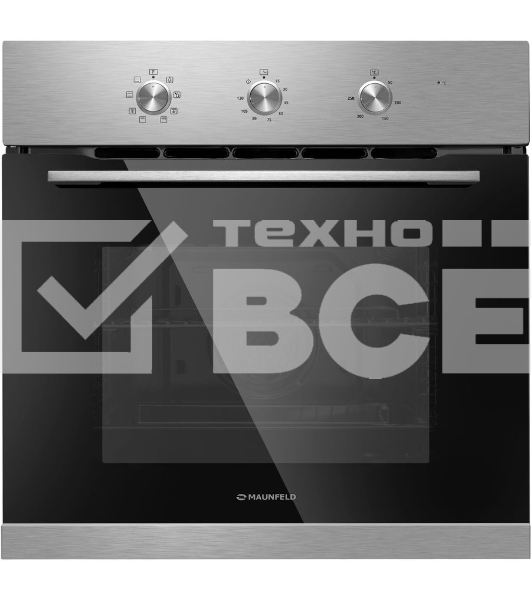 Шкаф духовой электрический Maunfeld MEOC708PS, встраиваемый