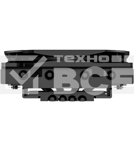 Кулер для процессора ID-COOLING IS-37-XT BLACK черный 92мм алюминий+медь 3600rpm 36db 4-pin 95W 37мм