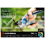 Секатор компактный плоскостной Grinda PRO Line 423417, фото3