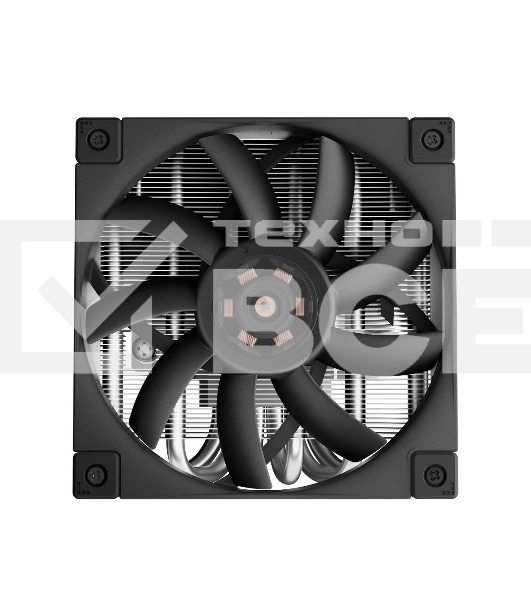 Кулер для процессора DEEPCOOL AN600 серебристый, 120 мм, алюминий/медь, 1850 об/мин, 24.2 дБ, 4 pin, 180 Вт, 67 мм