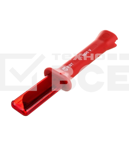 Нож монтерский диэлектрический НМИ-15 с частично изолированным прямым лезвием