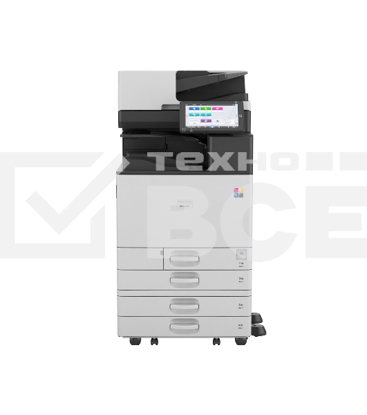 МФУ лазерный Ricoh IM C6010 (419337), А3, цветной, печ. до 60 стр/мин., скан. 150 стр/мин., 1200x1200 dpi (печ.), 600 x 600 DPI (скан.), USB, Ethernet