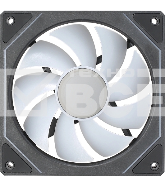 Вентилятор для корпуса Aerocool / Formula Floe 12BK ARPW ARGB черный, 120 мм, 1500 об/мин, 26.8 дБ, 4 pin