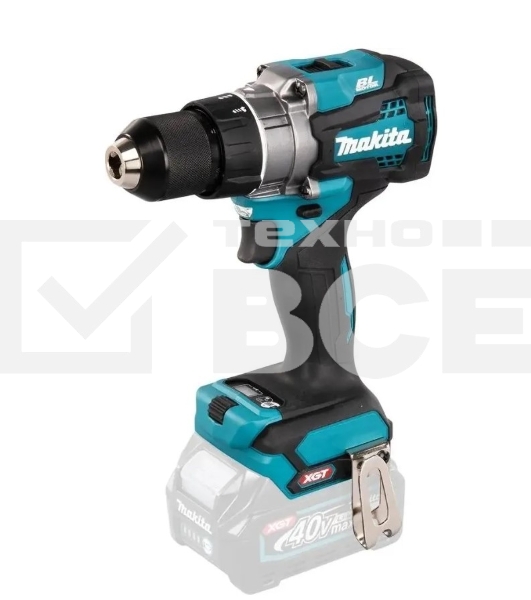 Дрель-шуруповерт Makita DF001GZ, Аккумуляторная, 40В, Без АКБ и ЗУ