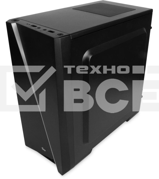 Компьютер IRU Game 320A5GE MT Ryzen 5 5500 (3.6) 16Gb SSD512Gb RTX3050 8Gb Free DOS GbitEth 650W черный (2000629)