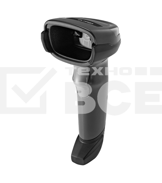Сканер штрих-кода ручной Zebra DS2208 с подставкой, 2D имидж, проводной, 762 мм/сек, USB, чёрный