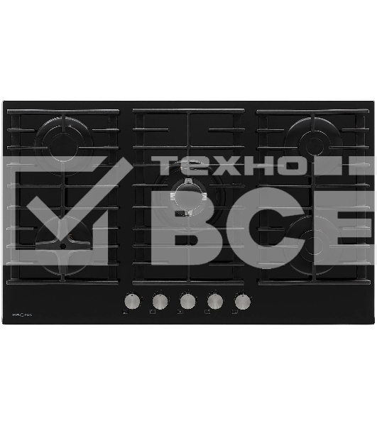 Газовая варочная панель Krona HAGEL 90 BL W FC