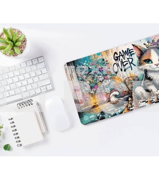 Коврик для мыши Cactus Game Over 900x400x4мм (CS-MP-COR01XXL)