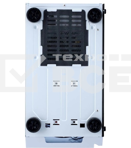 Компьютерный корпус AeroCool/Formula CL-3302W RGb белый без БП ATX 2xUSB 2.0 1xUSB 3.0 audio bott PSU