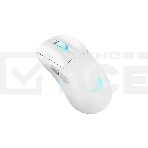 Мышь беспроводная ASUS ROG KERIS II ORIGIN, 54g, Wired, 2.4GHz RF, Bluetooth 5.1, 42K DPI sensor, 5 Prograммable Buttons, White, фото8