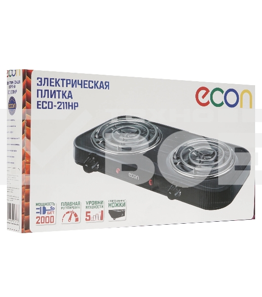 Плита настольная электрическая ECON ECO-211HP