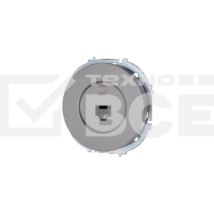 Розетка компьютерная СП OSEN RJ45 кат.6 механизм серый матовый LEZARD 743-7488-140