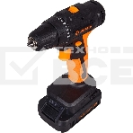 Дрель-шуруповерт аккумуляторная Вихрь ДА-18Л-2К/Б 72/14/22, Аккумуляторная, 18В, 2 АКБ, Кейс, фото8