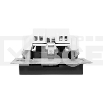 Механизм розетки EKF UP1-SOB-111 16А, с заземлением, со шторками, черный Эпика, фото6