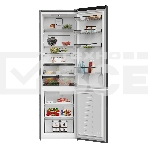 Холодильник Hotpoint HDKP 8201I DX нержавеющая сталь двухкамерный 257/100л морозилка снизу, No Frost, фото6