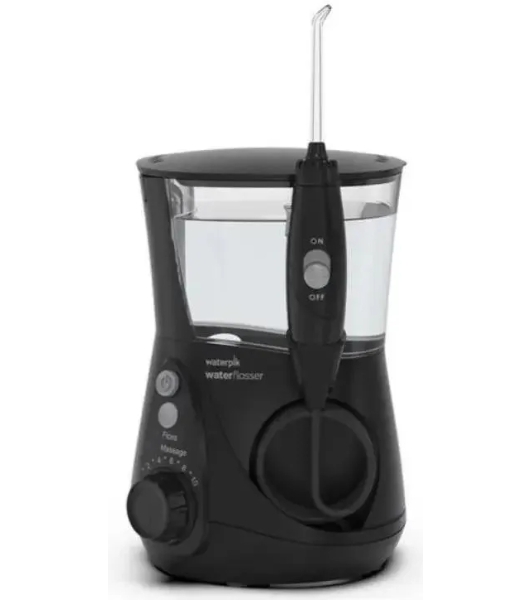 Ирригатор Waterpik WP-662 черный, от сети, 650 мл, 10 режимов