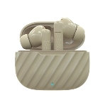 Наушники TWS More choice БВ37 бежевый, внутриканальные, Bluetooth, сенсорное управление, до 4 ч, фото 1