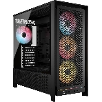 Корпус Corsair Frame 5000D RS ARGB Black, Midi-Tower, чёрный, 4 x 140 мм, фото 1