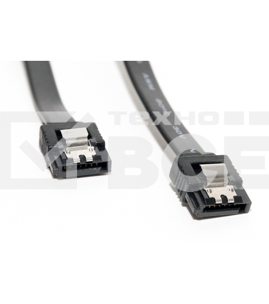 Кабель 5bites Кабель SATA3-7PL45S Serial ATA V3.0, 6Гбит/с, защелка, 0.45м