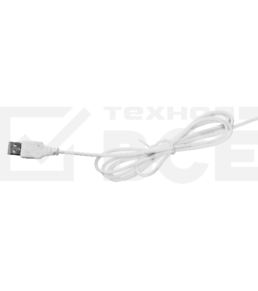 Клавиатура Oklick 505M белый USB slim