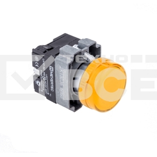 Сигнальная лампа в сборе, желтая. Meyertec MTB2-BV635