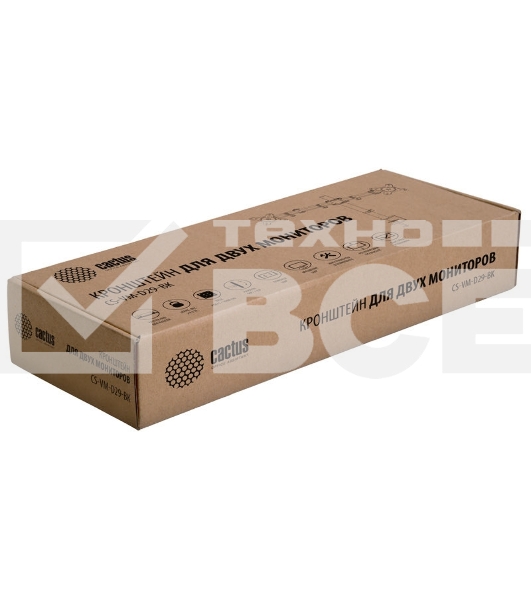Кронштейн для мониторов Cactus CS-VM-D29-BK черный 13