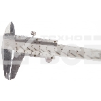 Штангенциркуль Matrix 150 мм цена деления0.02 мм металлический с глубиномером, фото2