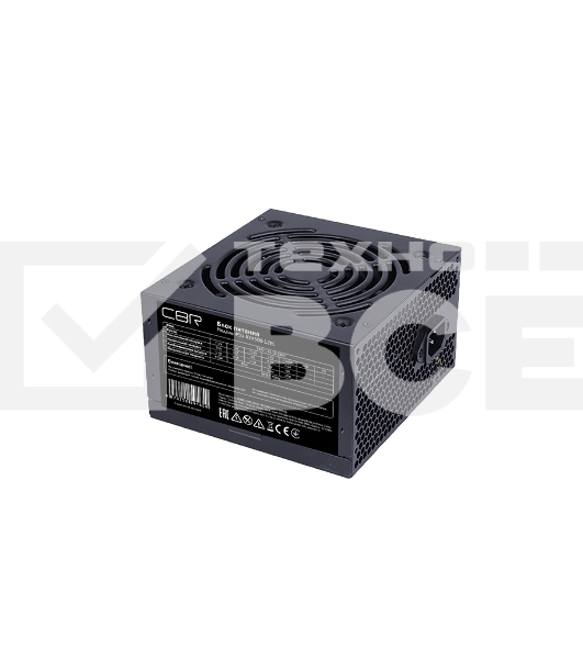 Блок питания CBR PSU-ATX500-12EC, 500Вт, 120мм, черный