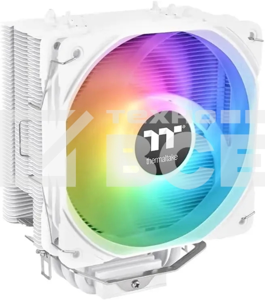 Устройство охлаждения(кулер) Thermaltake UX200 SE ARGB Soc-AM5/AM4/1151/1200/1700 белый 4-pin 25dB Al+Cu 170W Ret (CL-P116-AL12SW-A)
