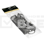 Удлинитель ExeGate ECE-4-5B (EX285816RUS), черный, 5 м, евровилка с заземлением, 4 евророзетки с заземлением, 2200 Вт, фото2