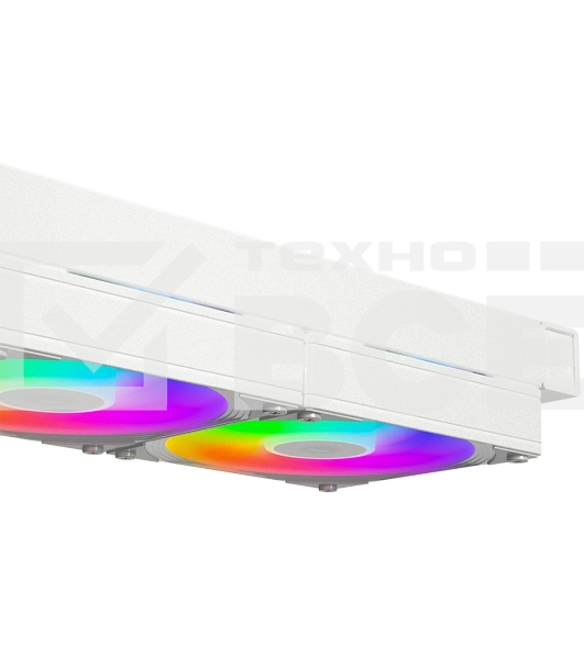Система водяного охлаждения ID-Cooling FX240 Inf ARGB Soc-AM5/AM4/1200/1700/1851 белый 4-pin 27.2dB Al+Cu 300W Ret (FX240 INF WHITE)