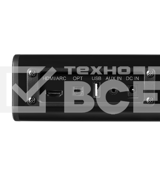 Саундбар SVEN SB-2040A, черный (40 Вт, Bluetooth, HDMI, ПДУ, Optical, USB, дисплей)