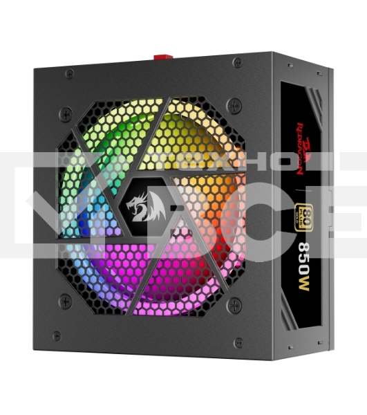 Блок питания для ПК Redragon RGPS-850W 850Вт, модульный, 80+Gold,RGB