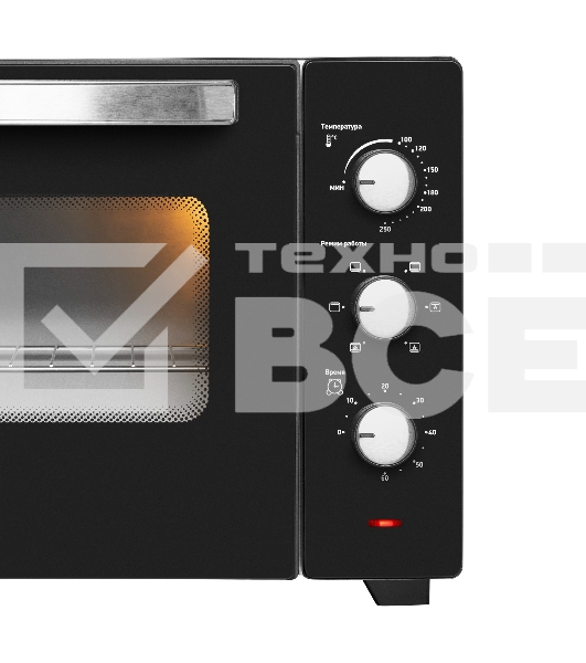 Мини-печь BBK OE4037M черный