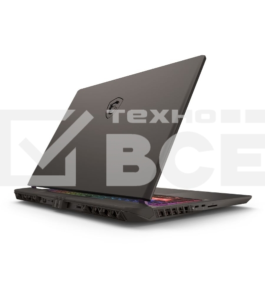 Ноутбук MSI Vector 16 HX AI A2XWIG-487XRU серый Intel Core Ultra 9 275HX/32Gb/SSD 1Tb/RTX 5080 16Gb/16