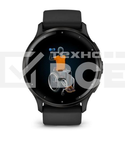 Умные часы Garmin Venu 3 черный 45мм