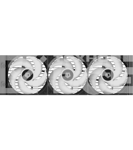 Система водяного охлаждения ID-Cooling FX360 LCD ARGb Soc-AM5/AM4/1200/1700/1851 черный 4-pin 27.2dB Al+Cu LCD 350W Ret